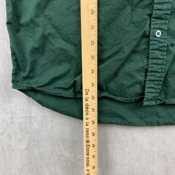 Lacoste Sport Novak Djokovic Mens Shirt Large Green Button Up Long Sleeve Tennis - Picture 6 of 8